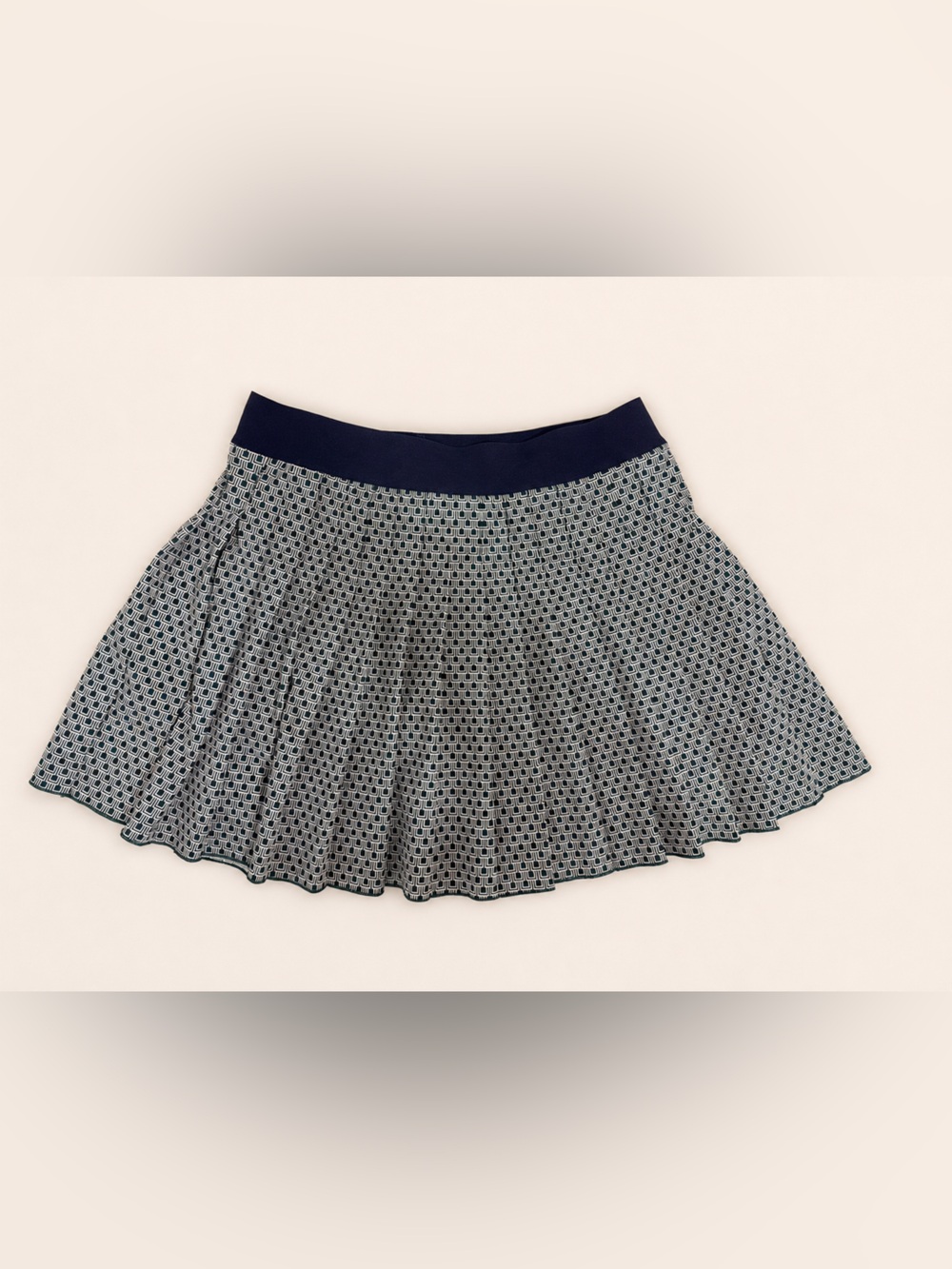 RNWK Geometric Pleated Skort – Size M